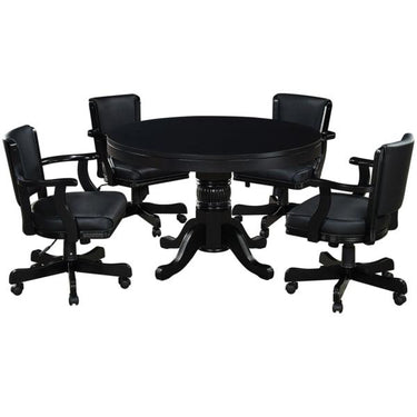 Poker Dining Table Valetta, Round, 8-person, 48